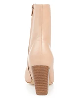 Journee Signature Women's Hydra Angular Stacked Heel Booties