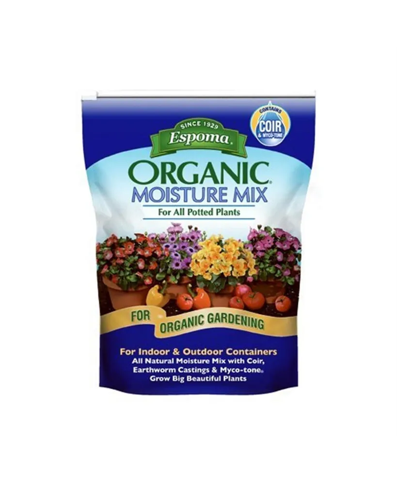 Espoma Organic Moisture Potting Mix for Potted Plants, 8qt