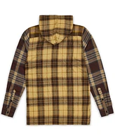 Reason Men's Scorpion Hooded Flannel Shirt