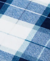 Nautica Plaid Ultra Soft Plush Blanket