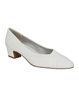 Easy Street Women's Myrtle Almond Toe Pumps