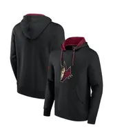 Men's Fanatics Black, Garnet Arizona Coyotes Special Edition 2.0 Team Logo Pullover Hoodie