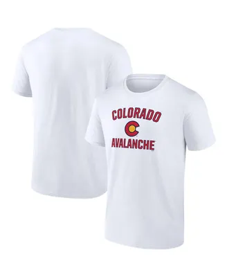 Men's Fanatics White Colorado Avalanche Special Edition 2.0 Wordmark T-shirt