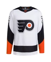 Men's adidas Carter Hart White Philadelphia Flyers Reverse Retro 2.0 Authentic Player Jersey