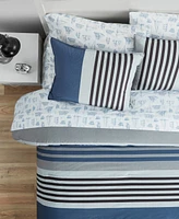 Nautica Rendon Reversible 2-Piece Duvet Cover Set, Twin