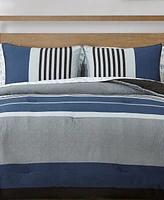 Nautica Rendon Reversible 3-Piece Duvet Cover Set