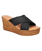 Bella Vita Women's Geo-Italy Wedge Sandals