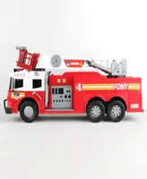 Fdny Ladder Fire Truck Lights Sound Daron Worldwide, 24"