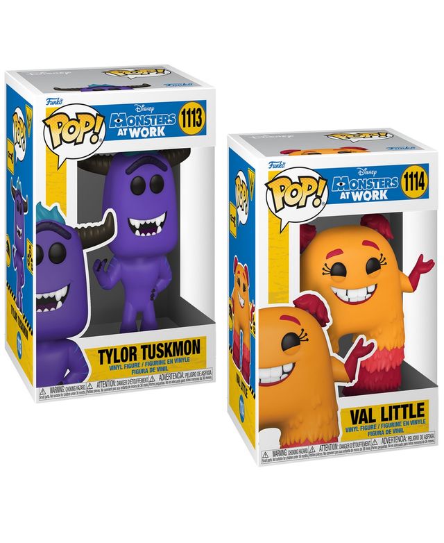 Funko Disney Pop Monsters at Work Collectors Tylor and Val 2 Piece Set