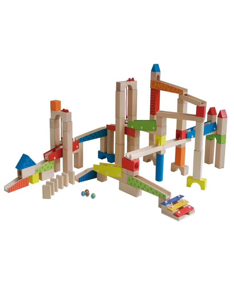 100 PCS Marble Run Toy,Marble Runs STEM Educational Learning Toy,  Construction