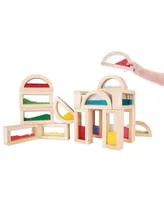 Guidecraft Sensory Rainbow Blocks