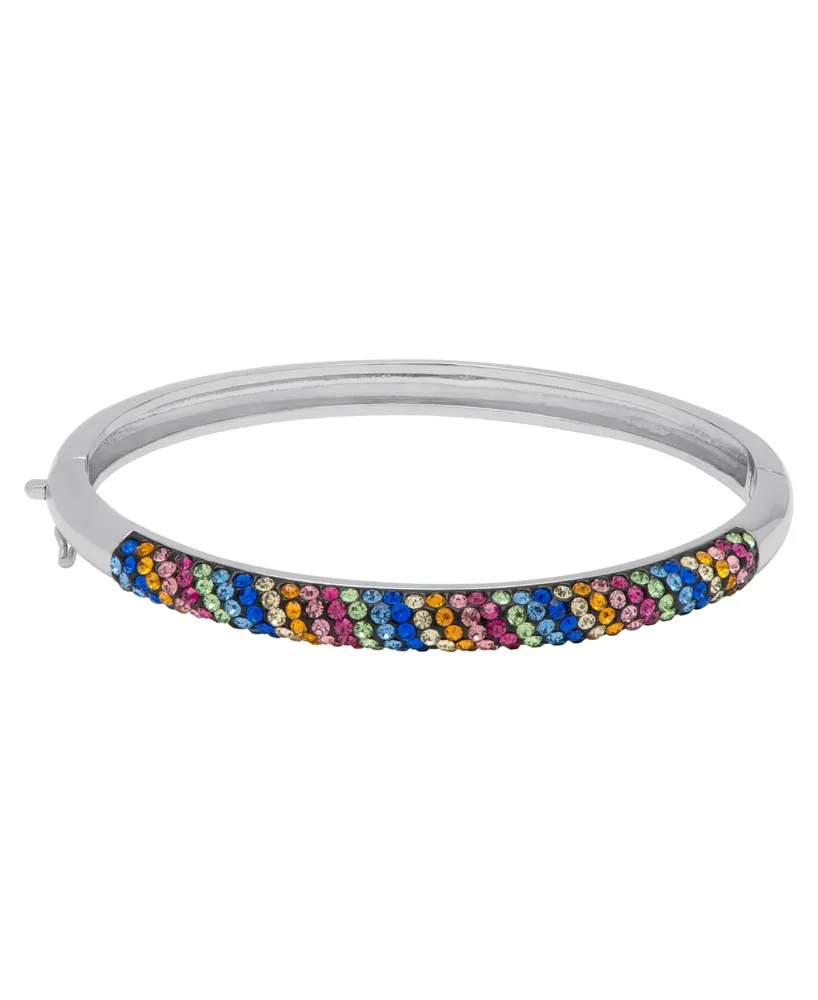 Macy's Multi Color Crystal Bangle