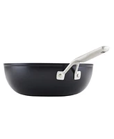 KitchenAid Hard-Anodized Aluminium 12.25" Induction Non-stick Wok with Helper Handle