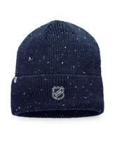 Men's Fanatics Navy Washington Capitals Authentic Pro Rink Pinnacle Cuffed Knit Hat