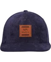 Men's Rvca Navy All The Way Snapback Hat