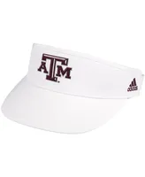 Men's adidas White Texas A&M Aggies Sideline Coaches High Visor