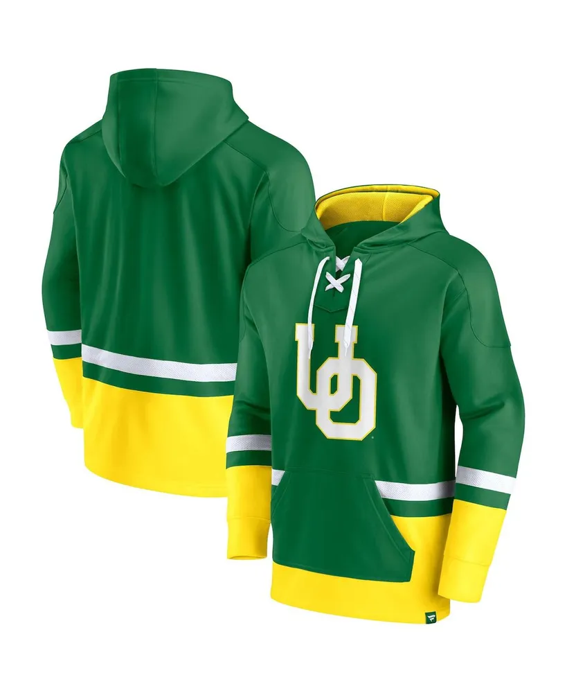 Men's Fanatics Green Oregon Ducks First Battle Pullover Hoodie