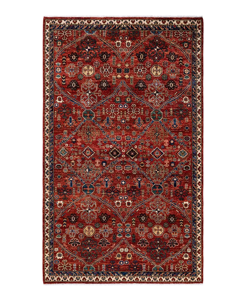 Adorn Hand Woven Rugs Serapi M1973 5' x 8'3" Area Rug