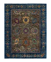 Adorn Hand Woven Rugs Serapi M1973 4'8" x 6'2" Area Rug