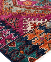 Adorn Hand Woven Rugs Serapi M1973 3'4" x 13'10" Runner Area Rug