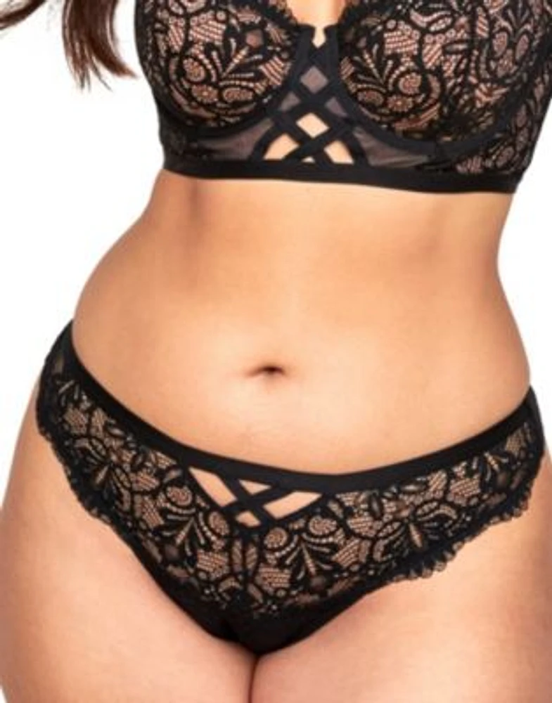 Diara Bra Panty Set Plus Size