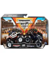 Monster Jam showdown Die-cast trucks, 2-Pck Collection-Style May Vary