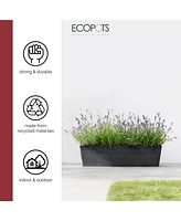 Ecopots Bruges Indoor and Outdoor Modern Flower Pot Planter