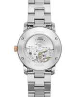Fossil Women's Heritage Automatic Two tone Stainless Steel Watch 38mm
