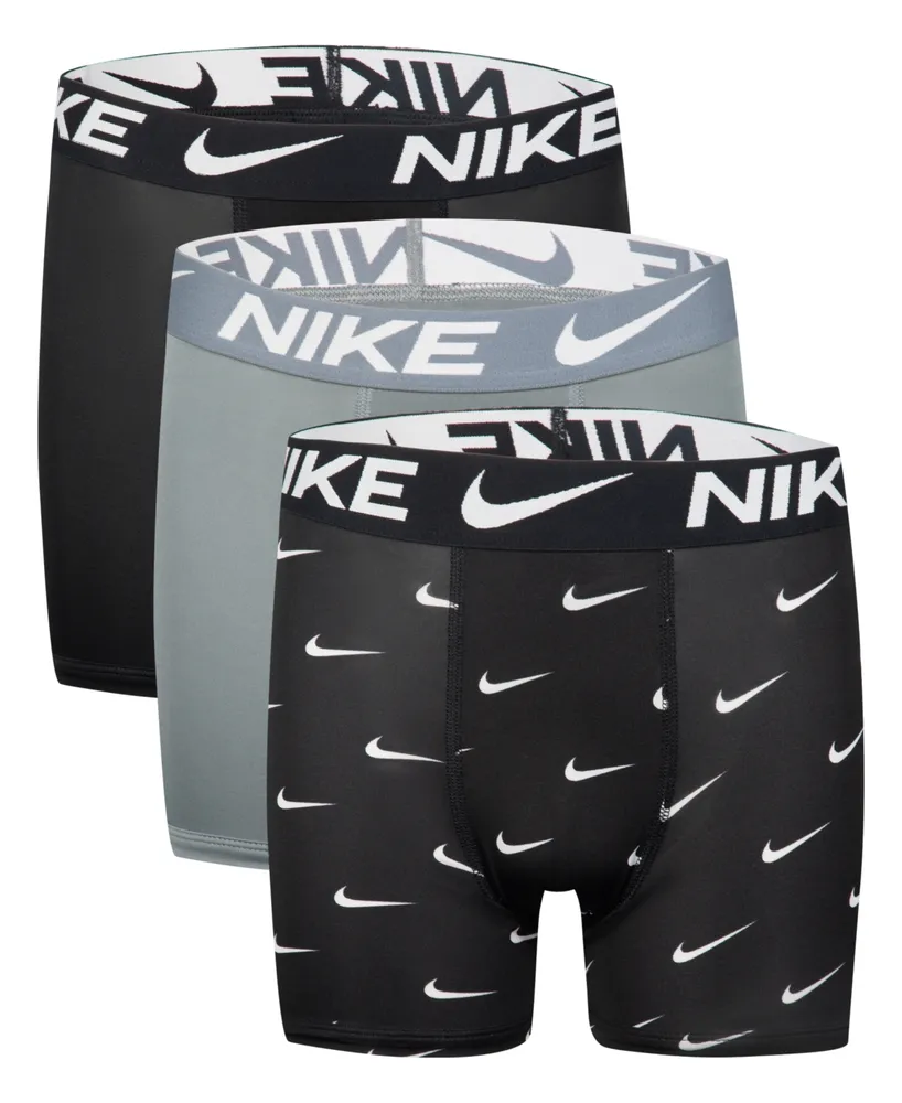 Men's Nike Dri-FIT Essential Microfiber Knit Boxer Briefs (3-Pack