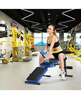 Costway Multi-Functional Foldable Weight Bench Adjustable Sit-up Board