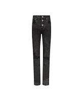 Jessica Simpson Big Girls Cuffed Mid-Rise Skinny Jeans