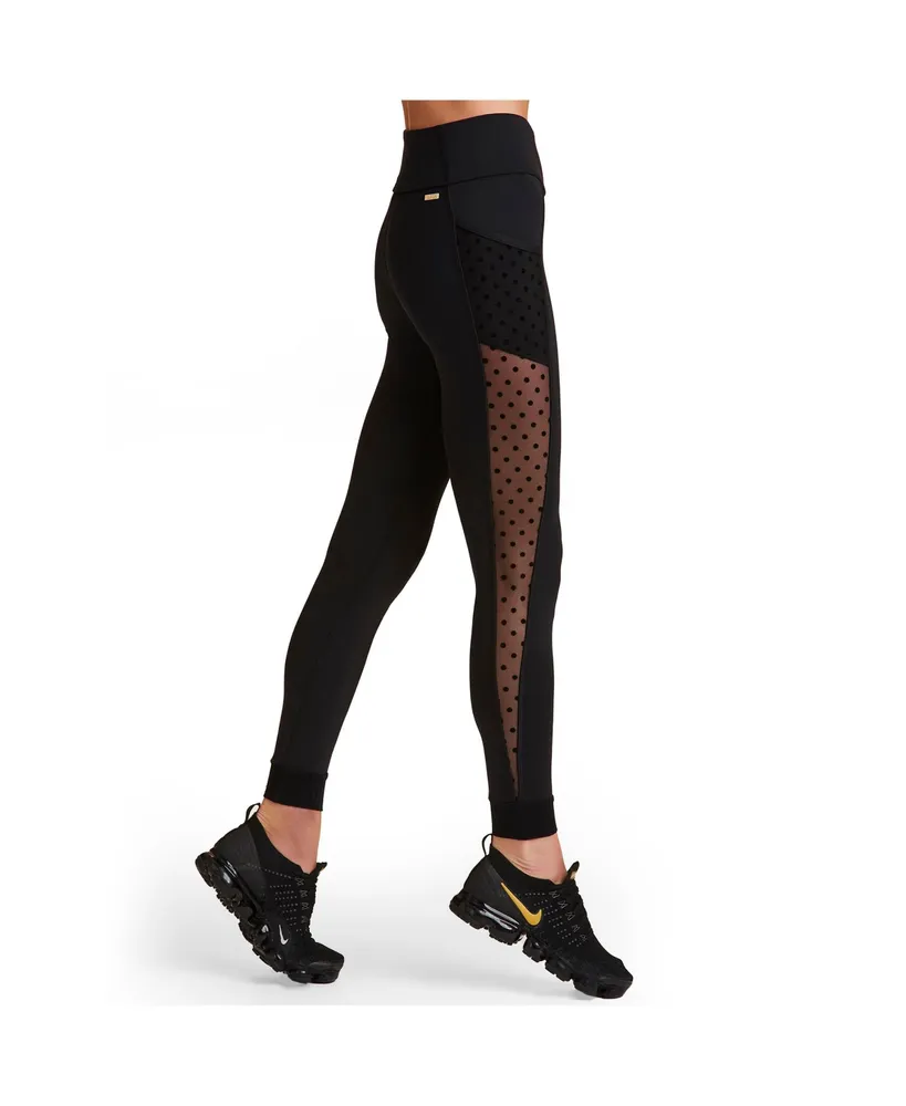 Alala Adult Women Dotted Mesh Mirage Tight