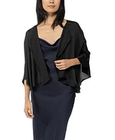 Giani Bernini Women's Satin Capelet Evening Wrap with Closure