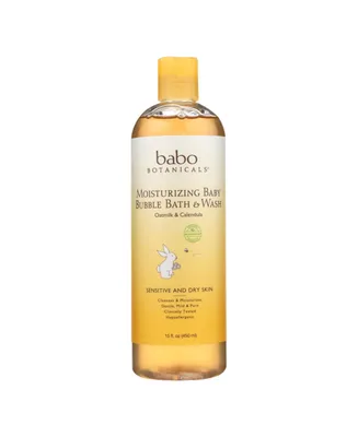 Babo Botanicals - Baby Bubble Bath and Wash - Moisturizing - Oatmilk