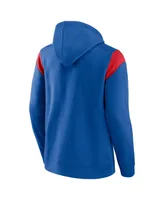 Men's Fanatics Royal New York Giants Call The Shot Pullover Hoodie