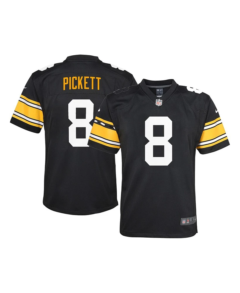 Nike Big Boys Kenny Pickett Pittsburgh Steelers Team Game Jersey