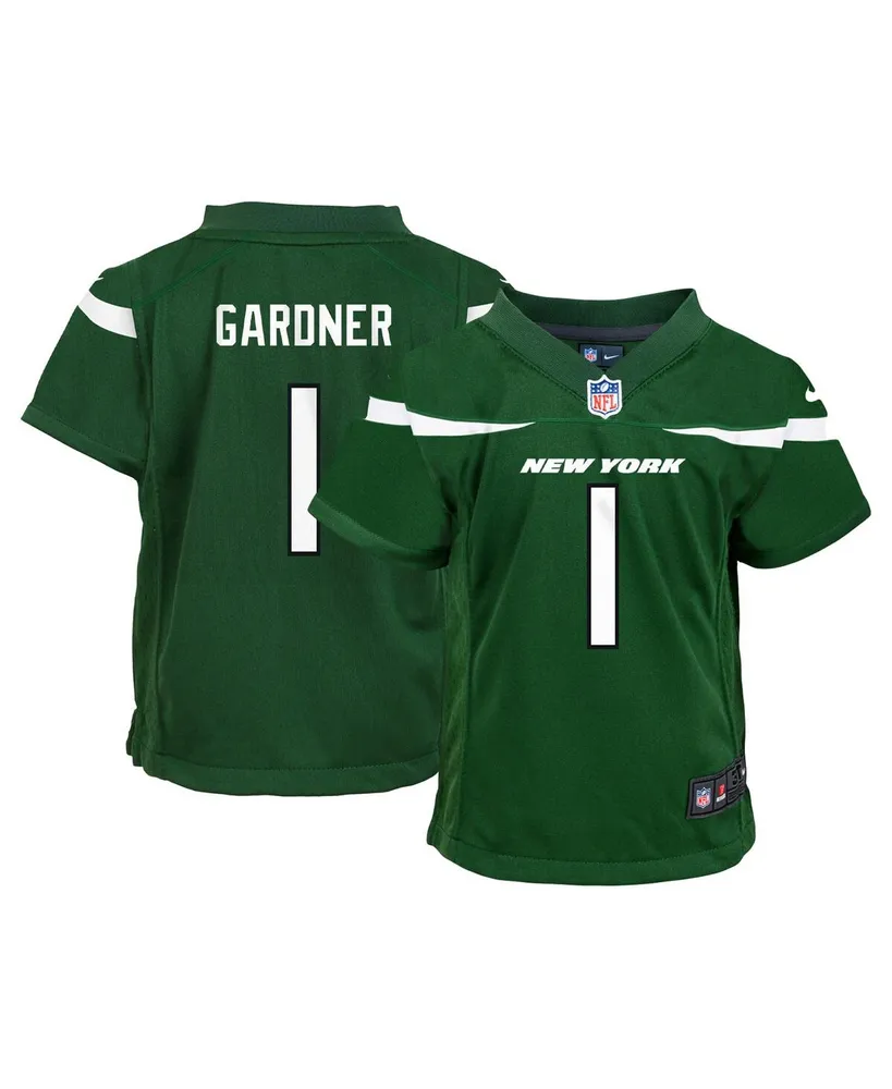 Nike Little Boys and Girls Nike Ahmad Gardner Gotham Green New York Jets  Game Jersey