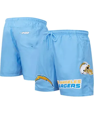 Men's Pro Standard Powder Blue Los Angeles Chargers Woven Shorts