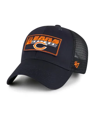Big Boys '47 Brand Navy Chicago Bears Levee Mvp Trucker Adjustable Hat