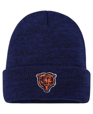 Big Boys Mitchell & Ness Navy Chicago Bears Fandom Cuffed Knit Hat
