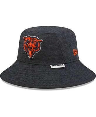 Men's New Era Heather Navy Chicago Bears Bucket Hat
