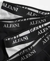 Alfani Men's 4-Pk. Moisture-Wicking Cotton Boxer Briefs