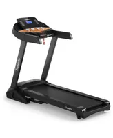 Costway 3.75HP Electric Folding Treadmill W/Auto Incline 12 Program App Control