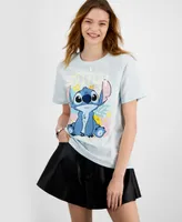 Disney Juniors' Stitch Short-Sleeve Graphic T-Shirt