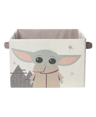 Lambs & Ivy Star Wars The Child/Baby Yoda Foldable/Collapsible Storage Bin/Basket
