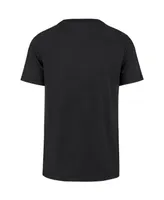 Men's '47 Brand Black Philadelphia Eagles Wordmark Rider Franklin T-shirt