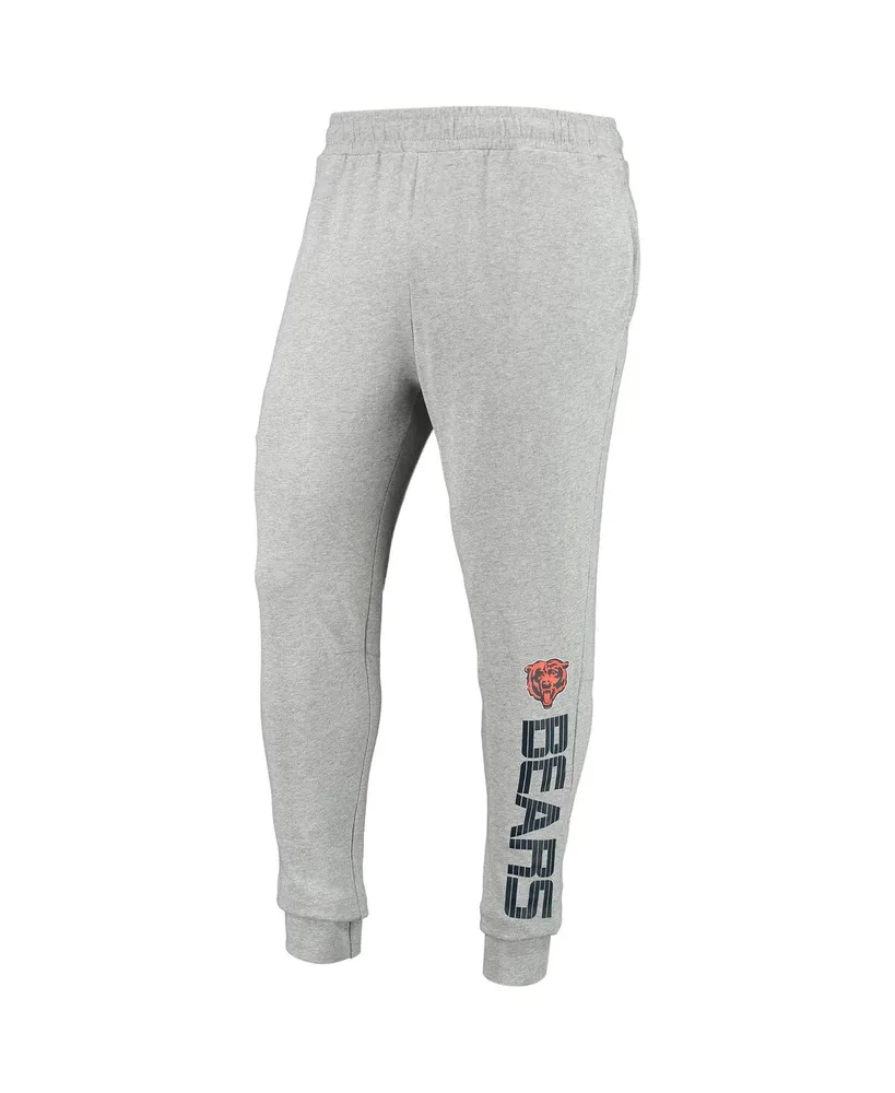 Men's Msx by Michael Strahan Heathered Gray Chicago Bears Jogger Pants