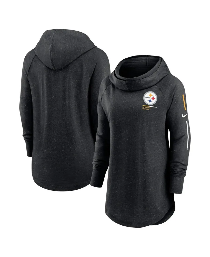 Pittsburgh Steelers Women's Nike Primary Therma Pullover Sideline