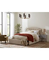 Aminah California King Upholstered Storage Bed