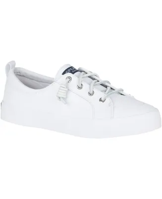 Sperry Women's Crest Vibe Leather Sneakers, Created for Macy's